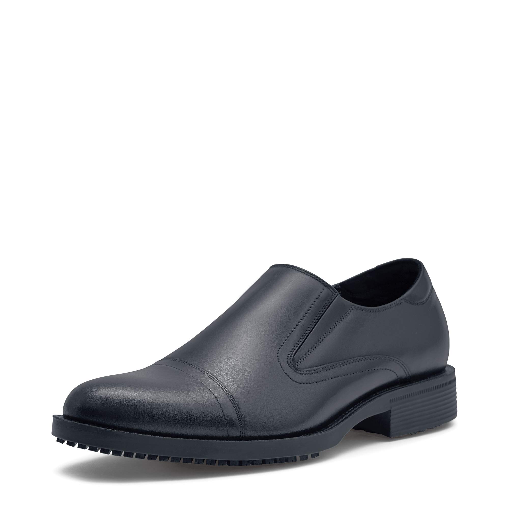 Shoes for Crews Schuhe Statesman – Bequeme Lederschuhe, gepolsterte Einlegesohlen, Rutschhemmende Laufsohle, klassischer Stil für Büro - für Herren
