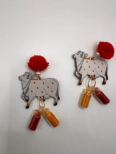 Miniatura 7 de Haldi Kumkum Regalo de devolución  (Paquete de 8)  Regalo Pooja  Recuerdo de fiesta  Thamboolam  Cúrcuma KumkumHaldi  Haldi kumkum (estilo cono)