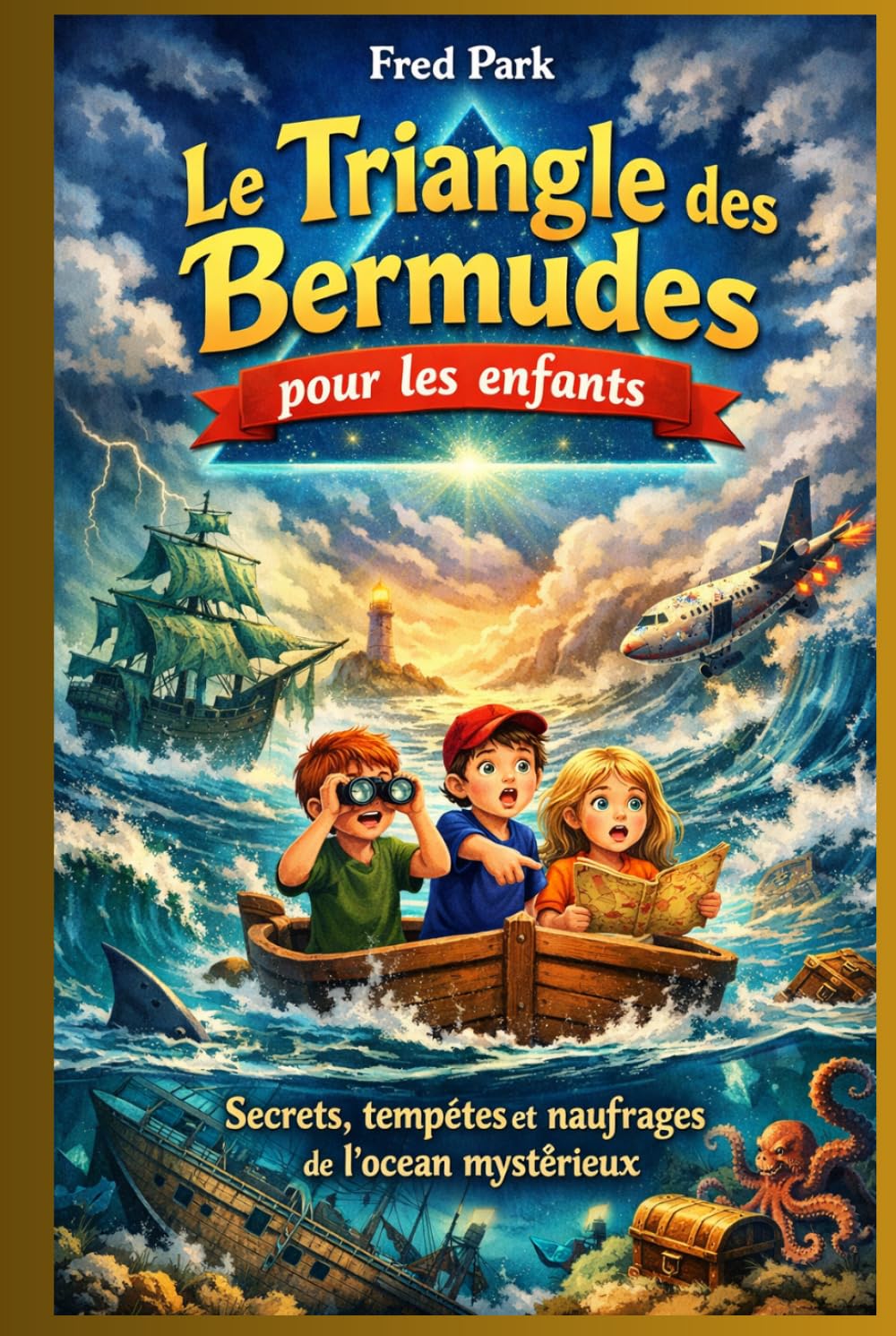 Le Triangle des Bermudes pour les enfants: Secrets, tempêtes et naufrages de l'océan mystérieux