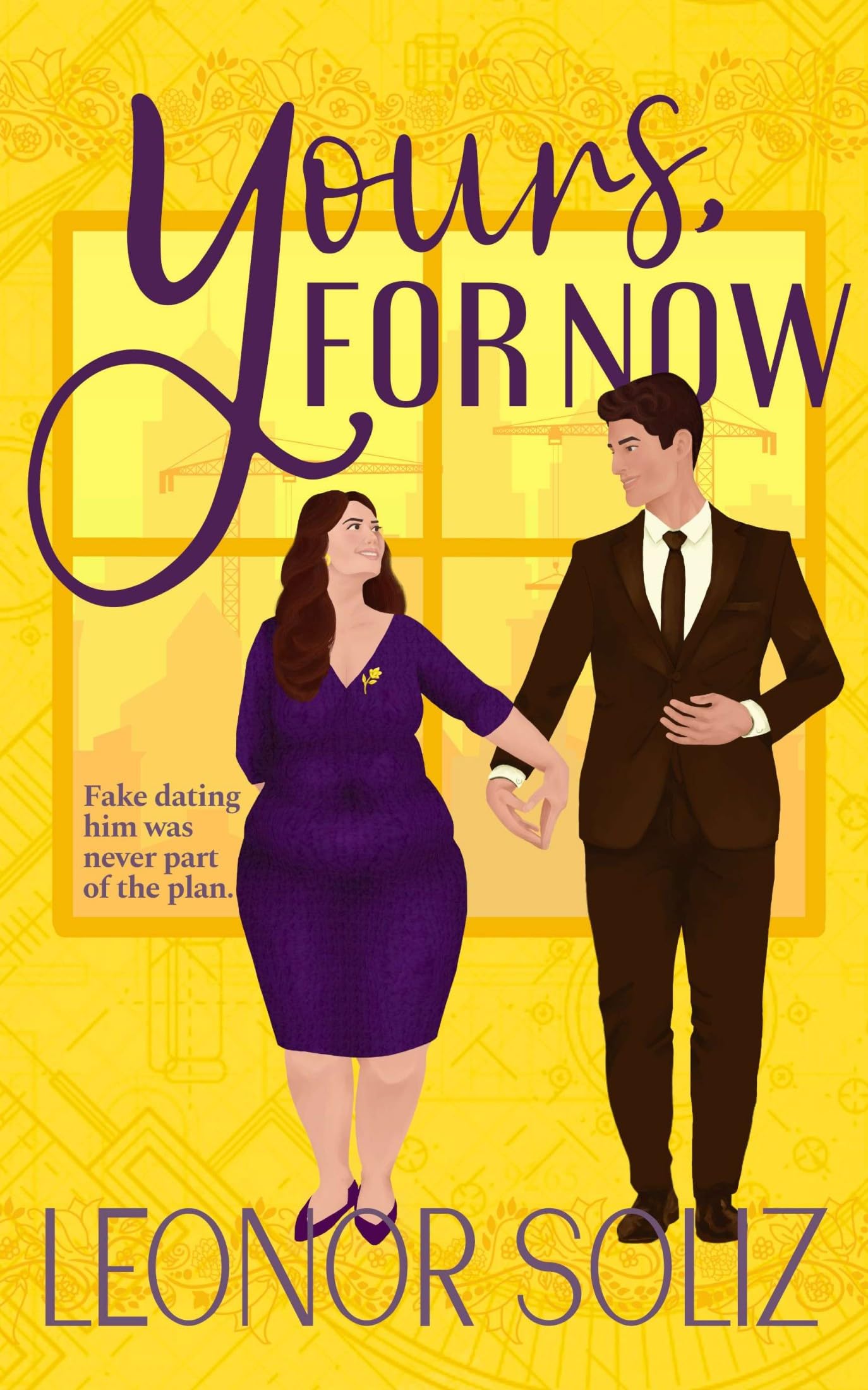 Yours, For Now: A Fake Dating, Plus Size Romance (Cozy Latine Billionaires Book 1)
