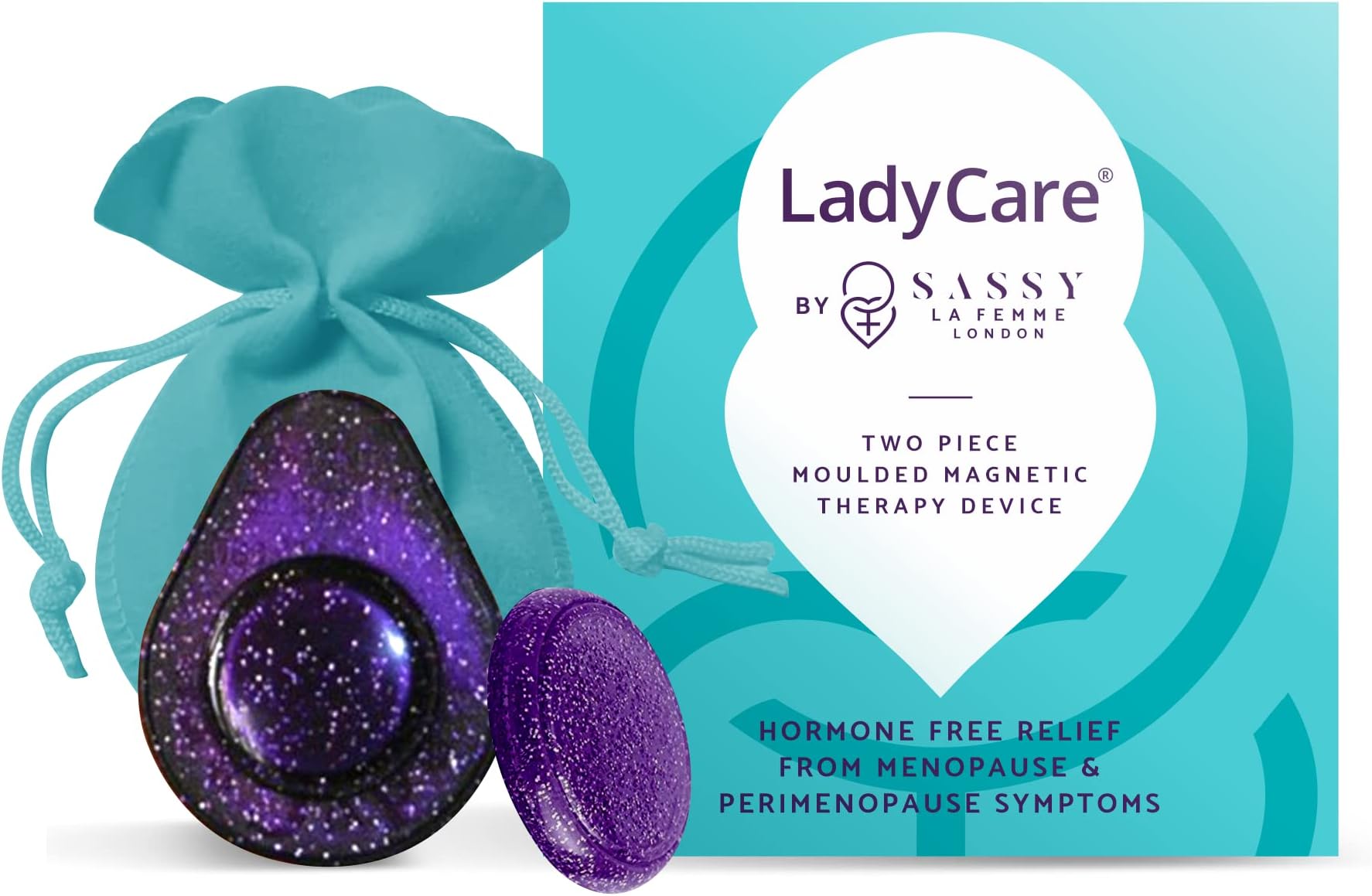 LadyCare Plus - Discreet Medical Device for Menopause, Free Postage, Posted The Same Day (Over 2,000 Gauss, HRT Alternative)