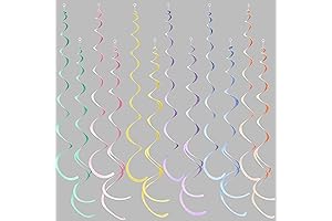 Pastel Easter Decor | Pack of 36 Swirling Adornments