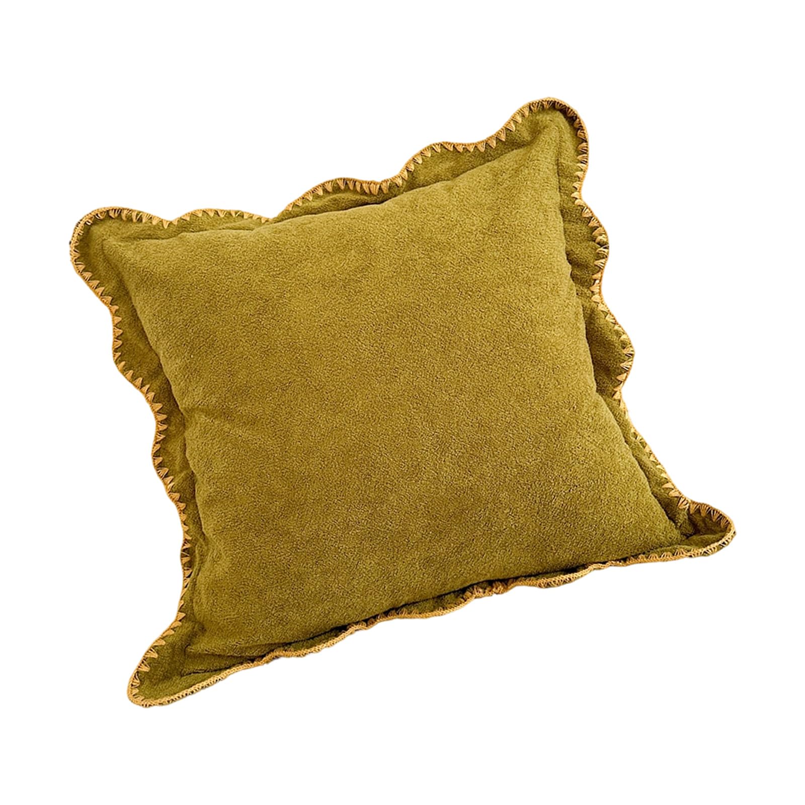 Ijksbehjf Washable Removable Cloud Plush Pillow Cover Soft Cushion Cover for Sofa Chair Bed Decoration Multipurpose Pillow