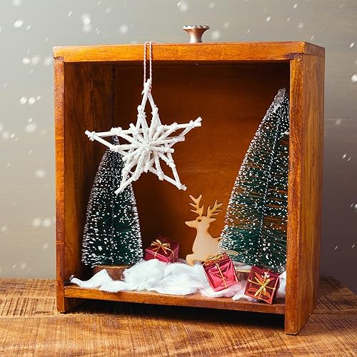 Vista 4 de KUUQA árboles de Navidad Azul-verde 1,Blanquecino 2,Plata,https:/ www.Yaxa/dp/undefined