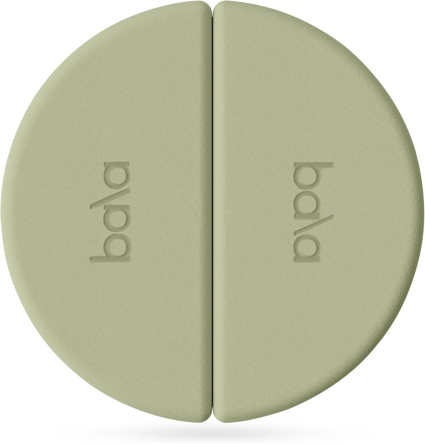 Bala Balance Blocks 2 Pack, Yoga Blocks for Working Out, (Sage) - Semi-Circular Yoga Accessories for Stretching & Exercise - Yoga Equipment for Home Workout - Yoga Block Essentials for Women & Men