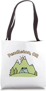 Pendleton OR Mountains Hiking Climbing Camping & Outdoors Tote Bag