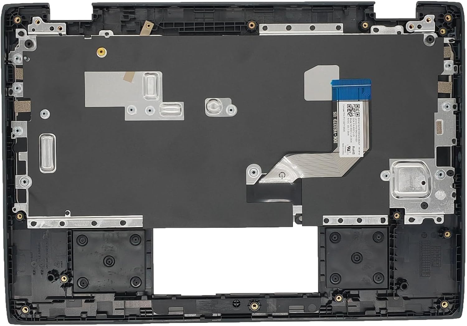 Replacement Upper Case Palmrest for Lenovo 100E Chromebook 2nd Gen 82CD AST Series Laptop Keyboard Assembly Top Cover 5CB0Z21474