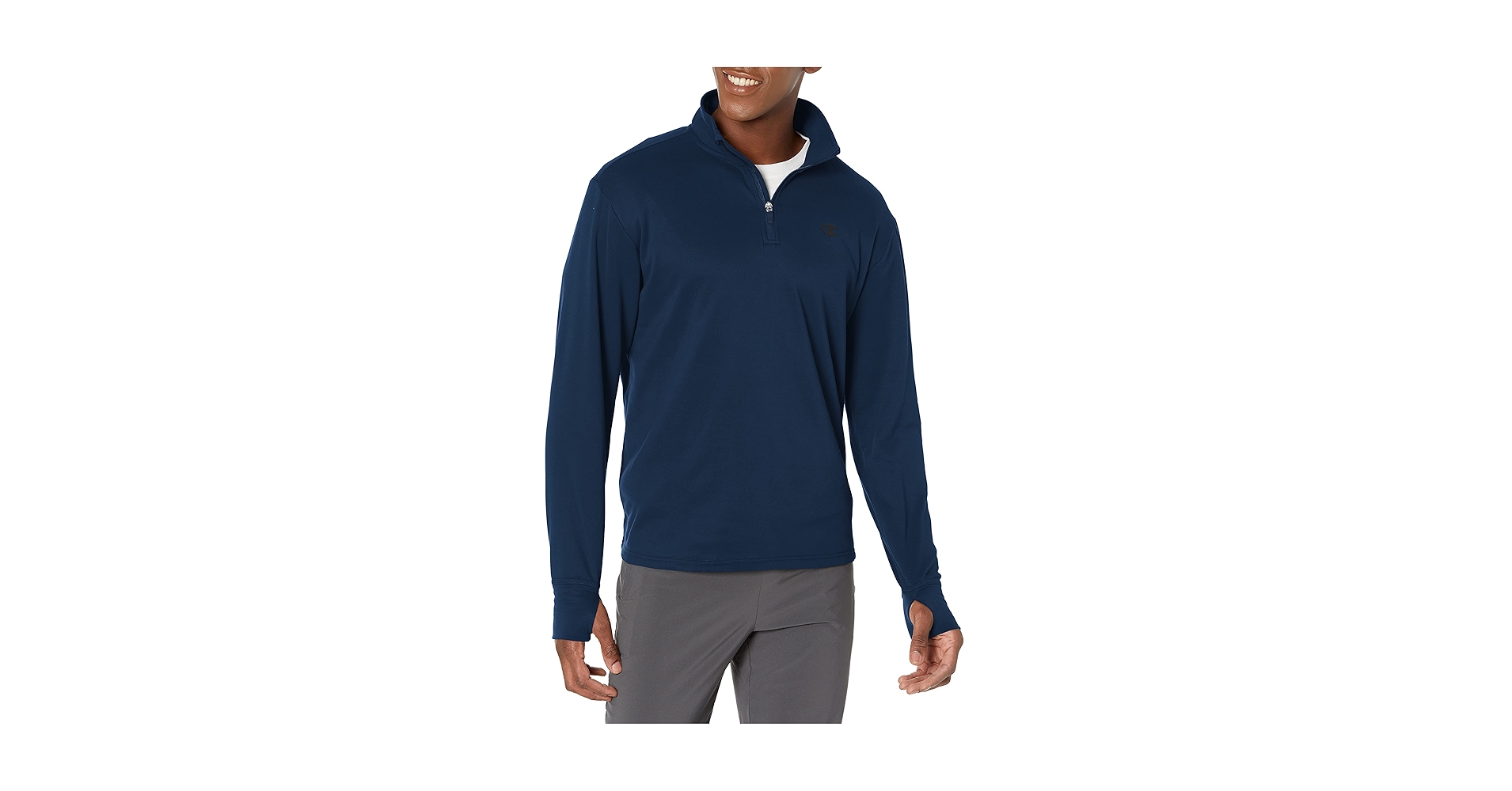 Champion Game Day Graphic Quarter Zip, Pullover, Men's