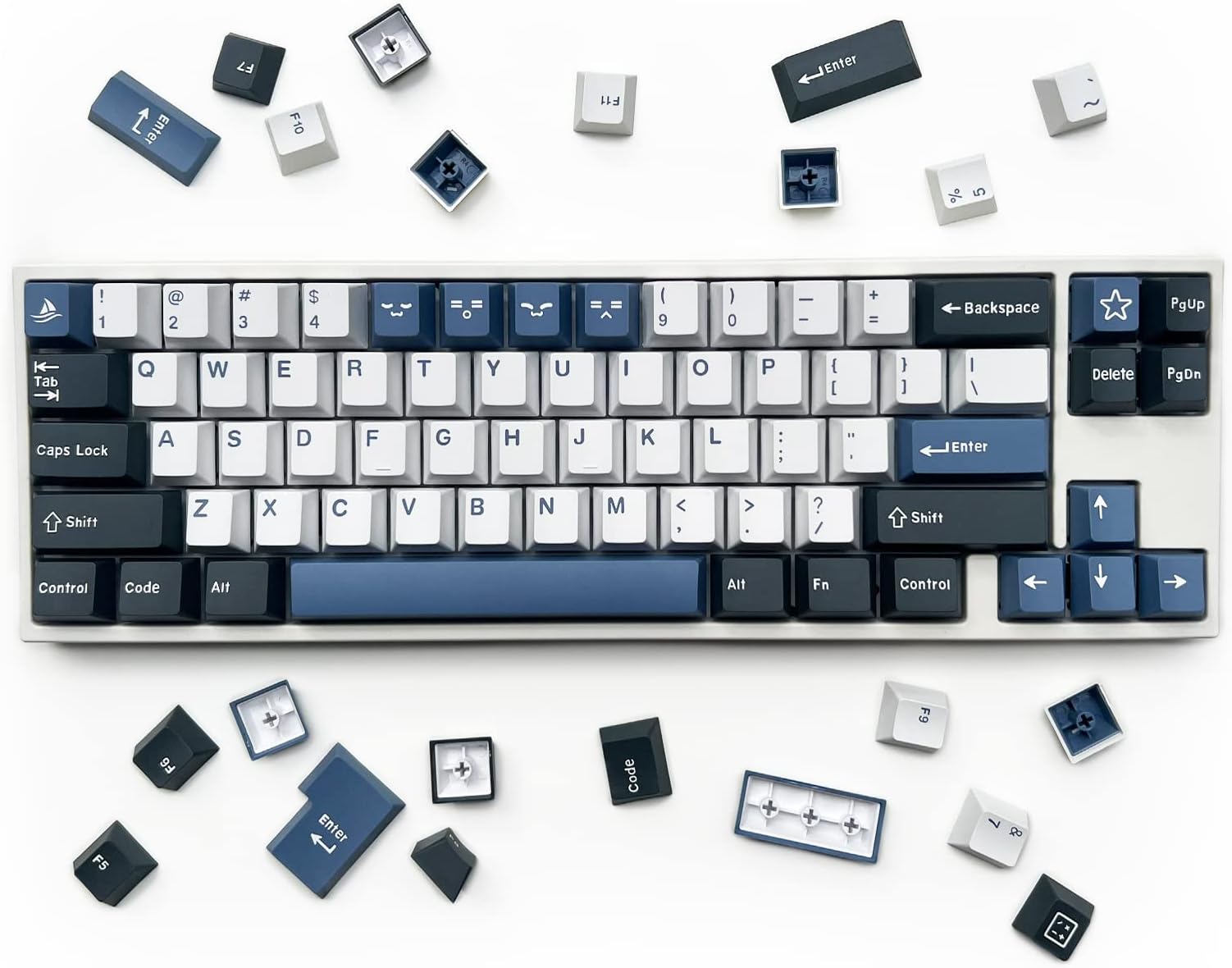 Amazon.com: OEM Profile PBT RGBY CMYK Modifiers 10 Keys Laser Engraved ...