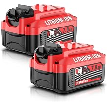Bonadget 2Pack 3.5Ah Battery and Charger Set for Craftsman 20V Battery