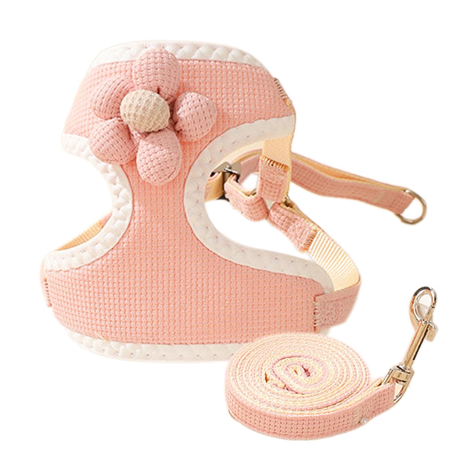 Arnés y correa para caminar para gatos, arnés para gatos para caminar | Arnés de chaleco elástico para gatos ajustable | Arnés multifuncional antiescape para gatos, suministros para cachorros