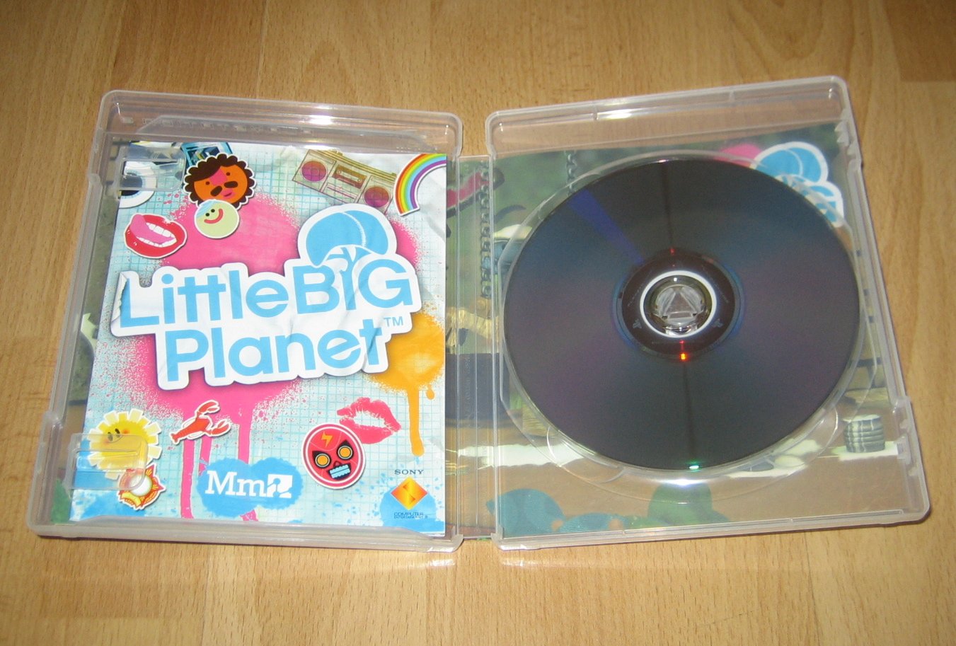 PS3 - Konsole 80GB Black + Little Big Planet