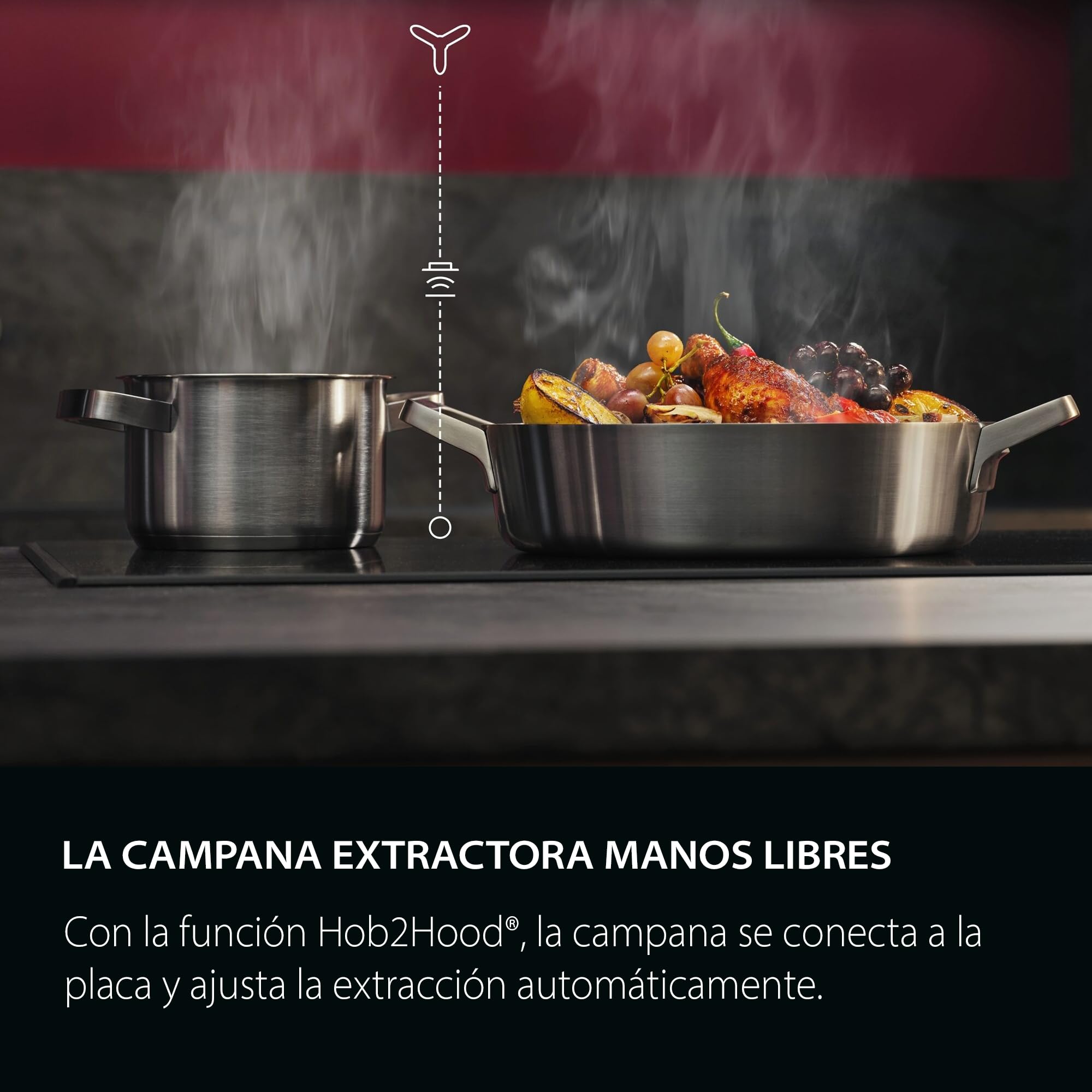 AEG TI63IQ10IZ Placa de Inducción 60 cm, 3 Zonas, SaphirMatt Negro Mate