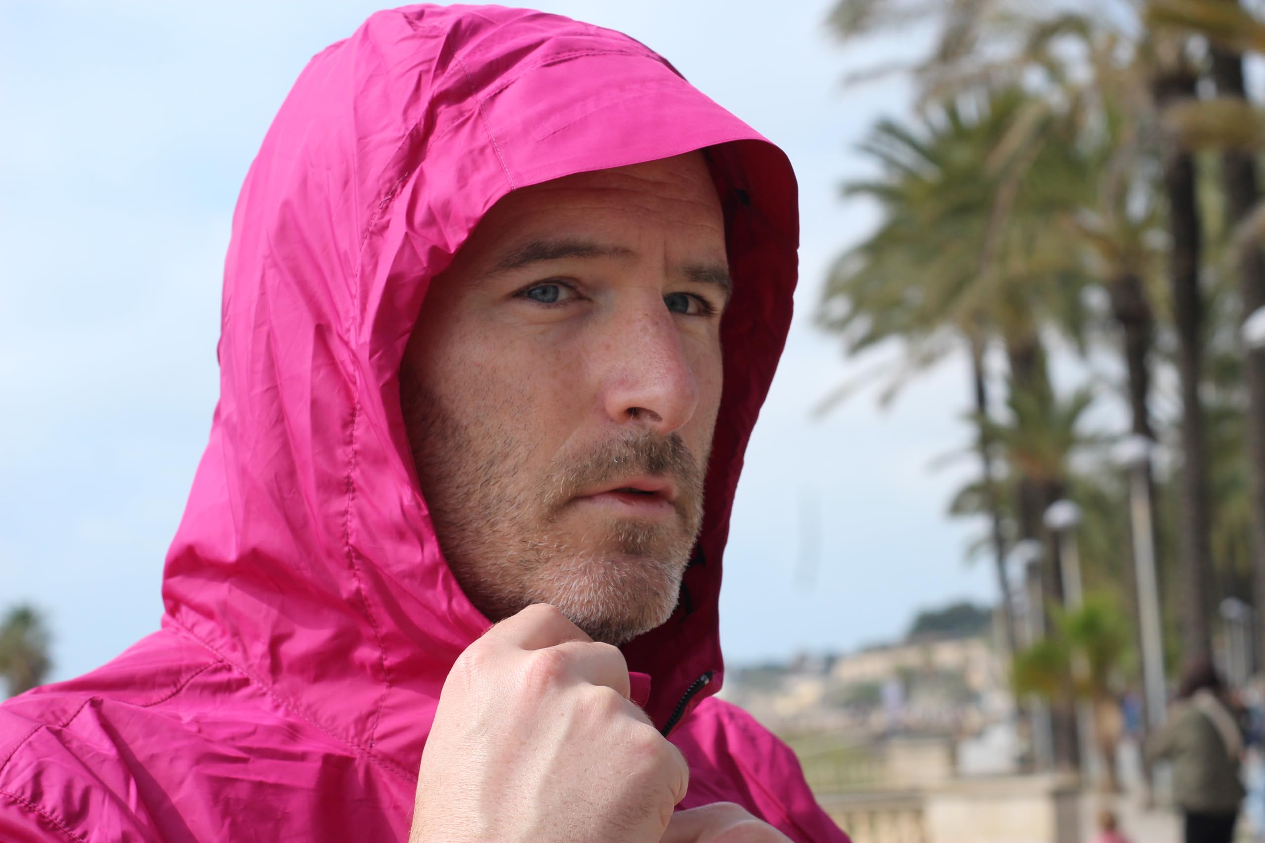 Surf Monkey Antivento Uomo - Poliestere riciclato - Impermeabile e traspirante