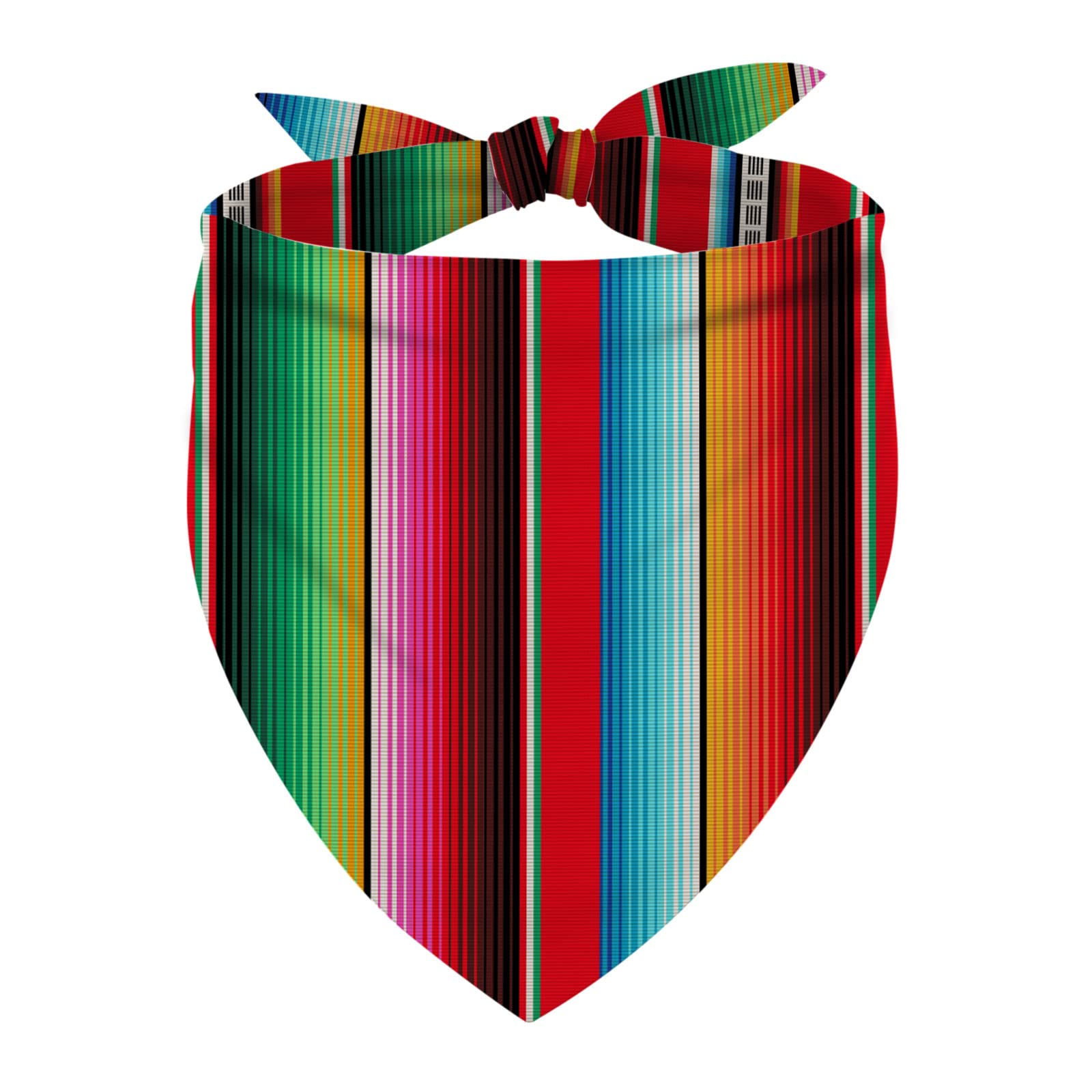 Cinco de Mayo Dog Bandana Mexican Fiesta Triangle Dog Scarf Adjustable Accessories for Small Medium Dogs Cats Pets