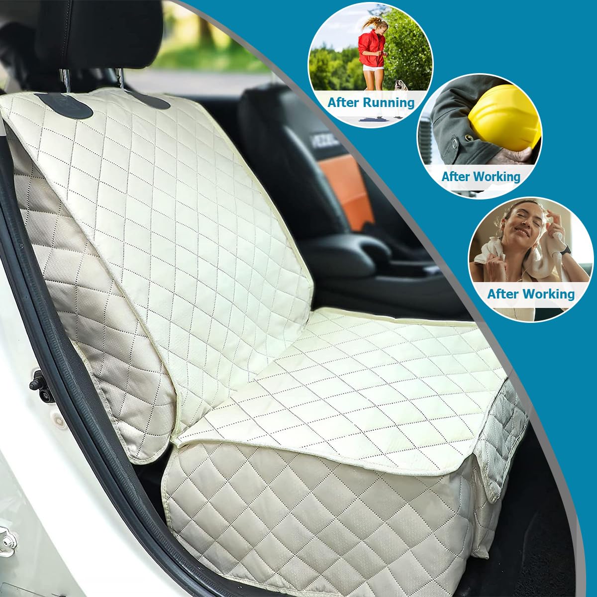 Coprisedile Auto Per Cani – Impermeabile Antigraffio 143×148 - Foto 8