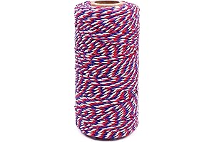 Cotton Twine: Red, White, for Bakers