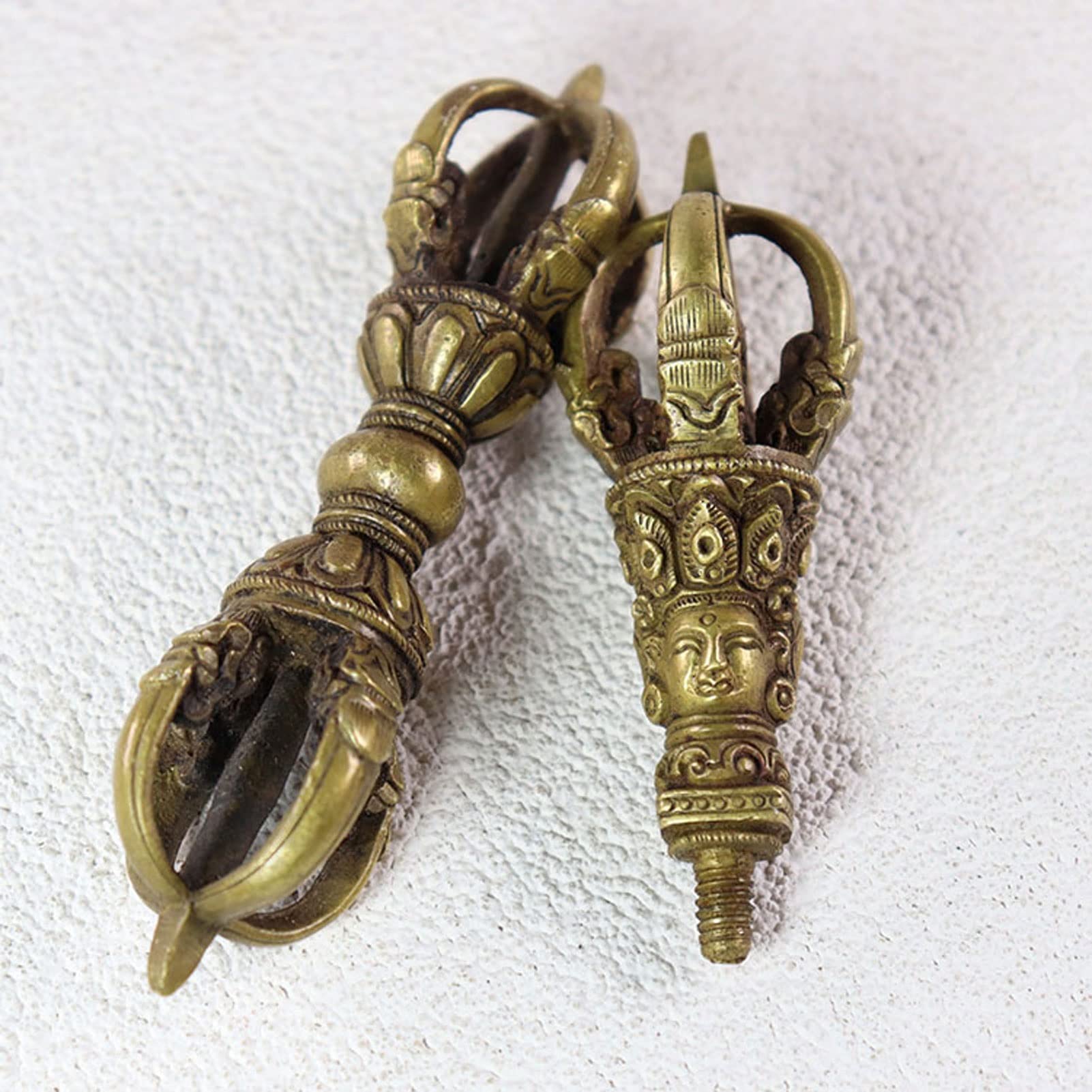 Amazon.co.jp: チベット仏教の瞑想の鐘、チベット ハンドベル、 100