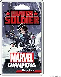 Asmodee Marvel Champions The Card Game Winter Soldier Hero Pack - Jogo de estratégia cooperativa para crianças e adultos, maiores de 14 a 1 a 4 jogadores, 45 a 90 minutos de diversão