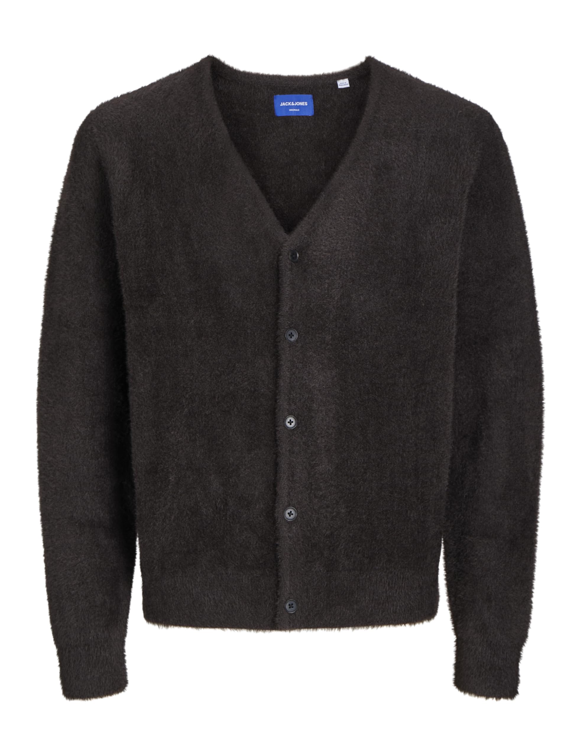 JACK&JONES JORBLAZE Knit Cardigan, Chocolate Cake, M