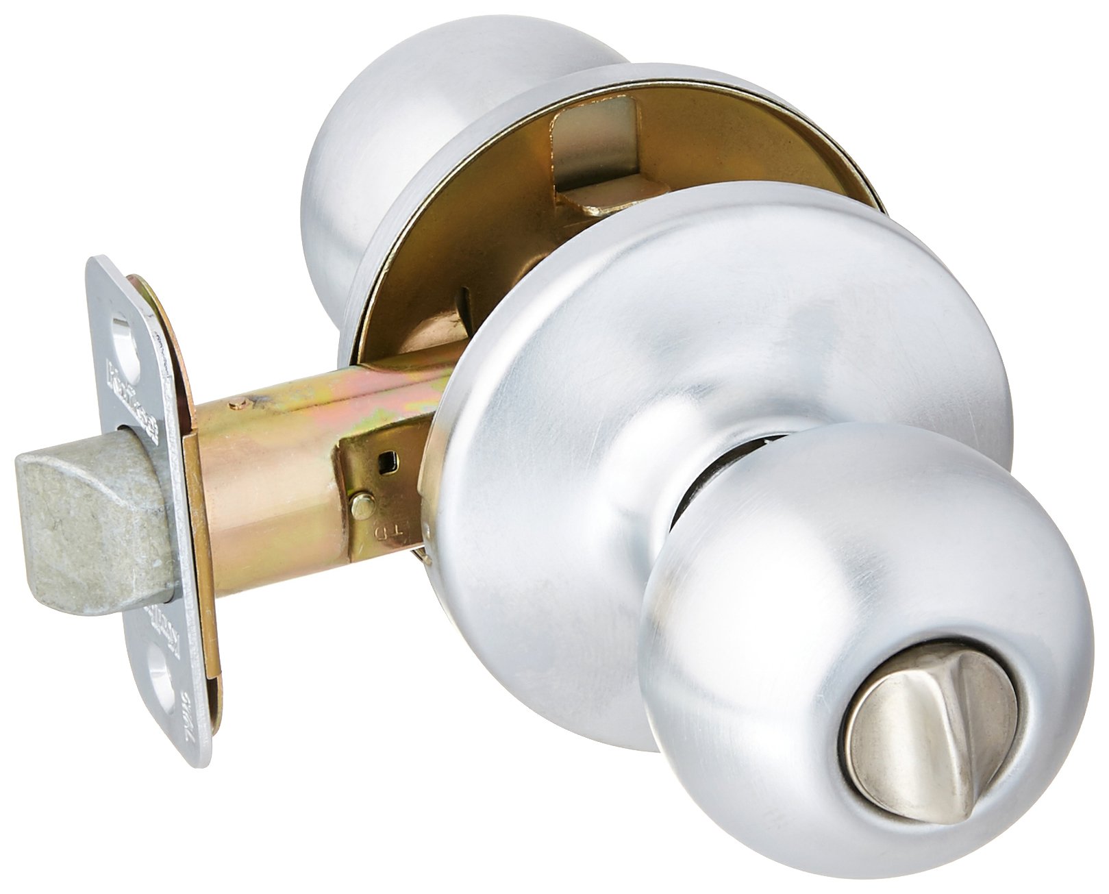 2-3/8 Backset Slot Kwikset One Sided Deadbolt Lock Kwikset 96600 – 667 Mobile Home Cerrojo De Cilindro Individual Kwikset 667 One Side Deadbolt Satijn Chrome Afwerking