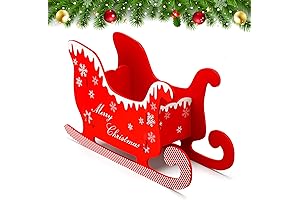 Captivating Christmas Santa Sleigh Decor: Festive Yuletide Ambiance