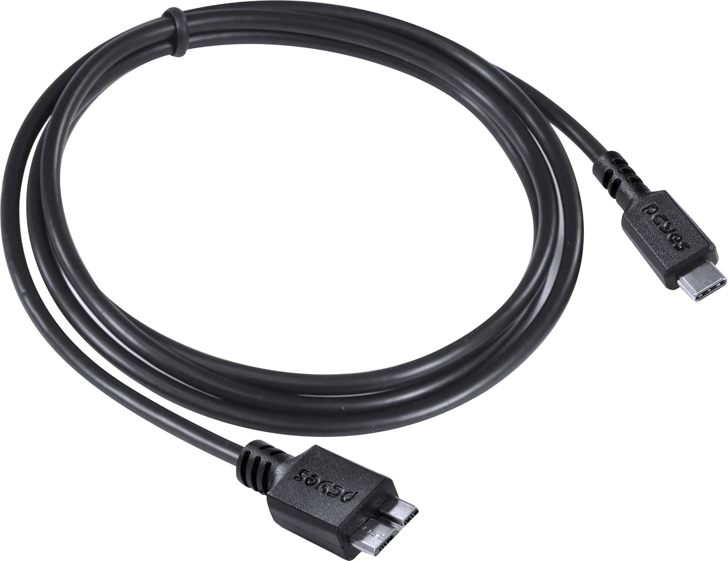 CABO PARA HD EXTERNO USB TIPO C PARA MICRO USB B 3.0 1 METRO PRETO - P3UCMBP-1 - PCYES