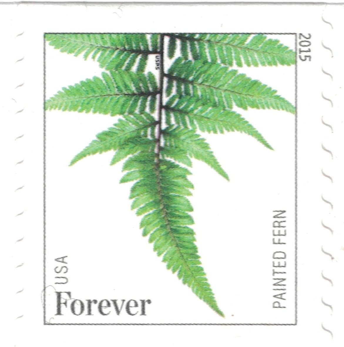 USPS Ferns Forever Stamps - 20 Stamps