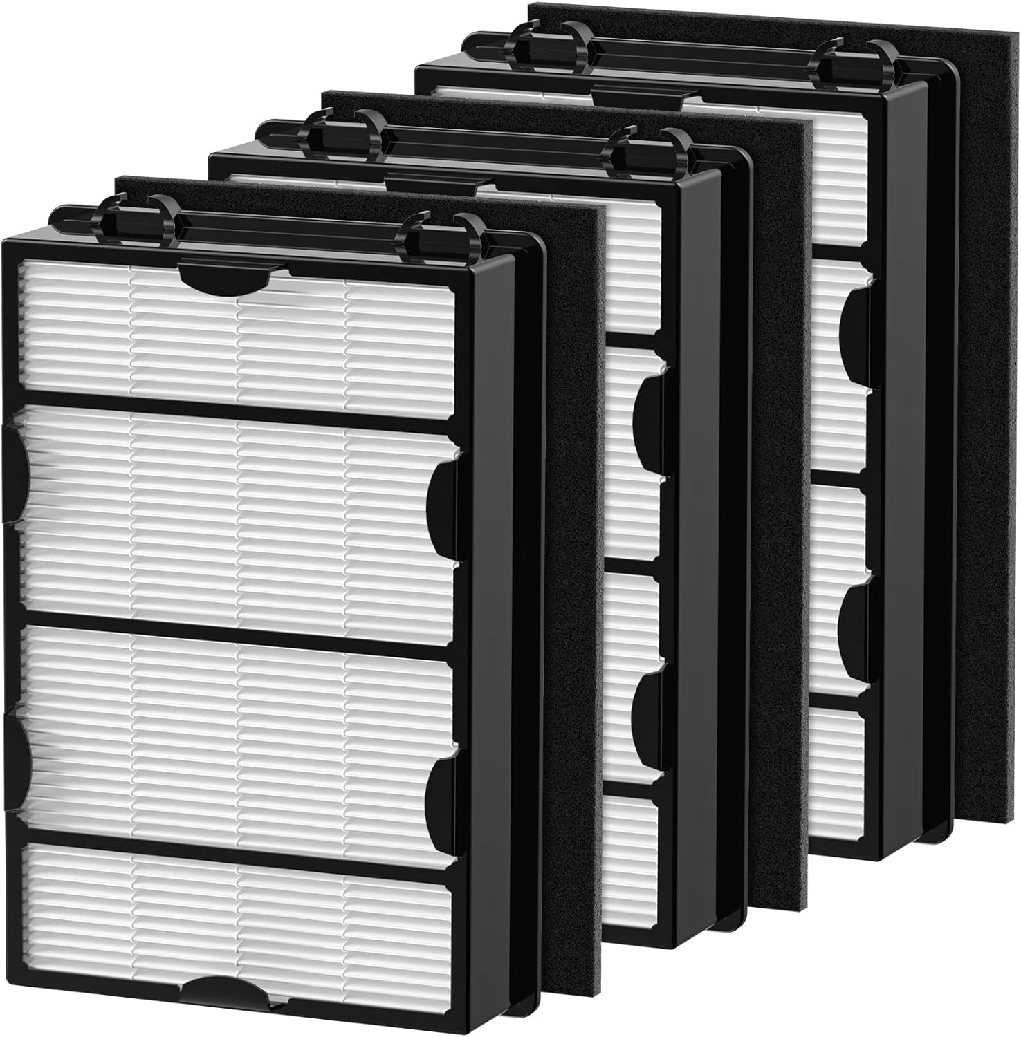 HAPF600 HEPA Filter Replacement Compatible with Holmes Air Purifier HAPF600 HAPF8650 HAP615 HAP625 HAP650, 3 Filter Replacement &3 Carbon Pre-filters, Part #HAPF600D, HAPF600D-U2 - Image 9