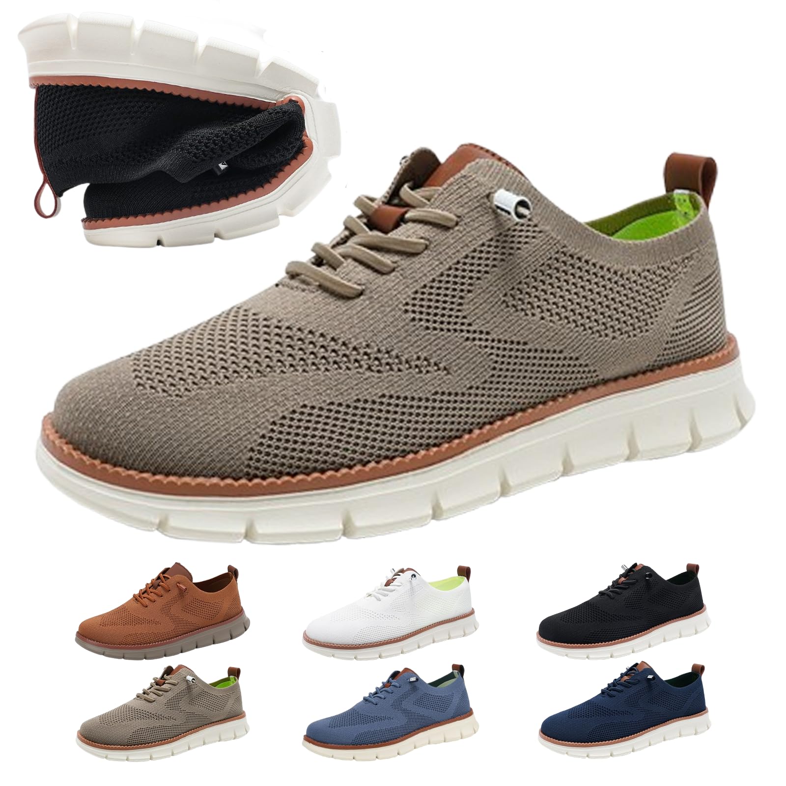 Urban-Ultra Comfortable Shoes, Schuhe Herren, Atmungsaktive Breit Sneaker, Walkingschuhe