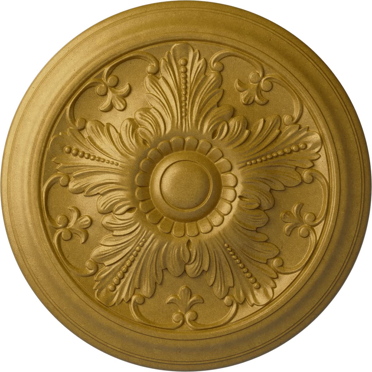 Medalla de techo Vienna CM17VIACS con relieve artístico y acabado cobre envejecido premium