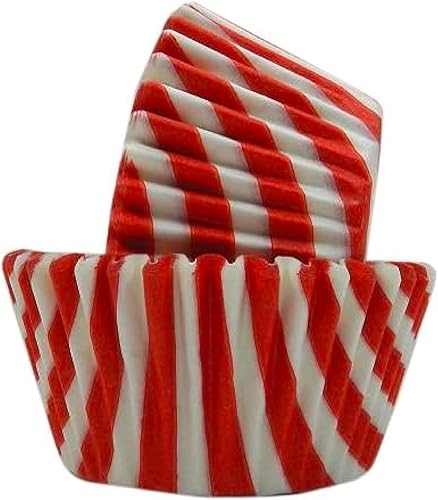 Vista 183 de Regency Wraps Vasos para hornear de grado profesional a prueba de grasa, paquete de 40 unidades, revestimientos estándar, lunares azul cobalto