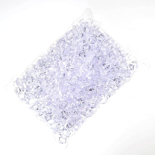 Miniatura 7 de PowerTRC Bolsa de 3 libras de acrílico transparente, cubos de roca de hielo, bolsa de 3 libras para mesa de boda y decoración de fiesta