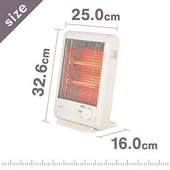 石油ストーブ　 zepeal Amazon | ゼピール 600W電気ストーブ DS-C61M-WH ホワイト