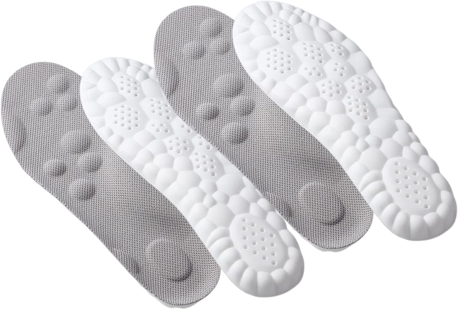 Sibebed 2Pairs Revolutionary Orthopedic Insole,4D Memory