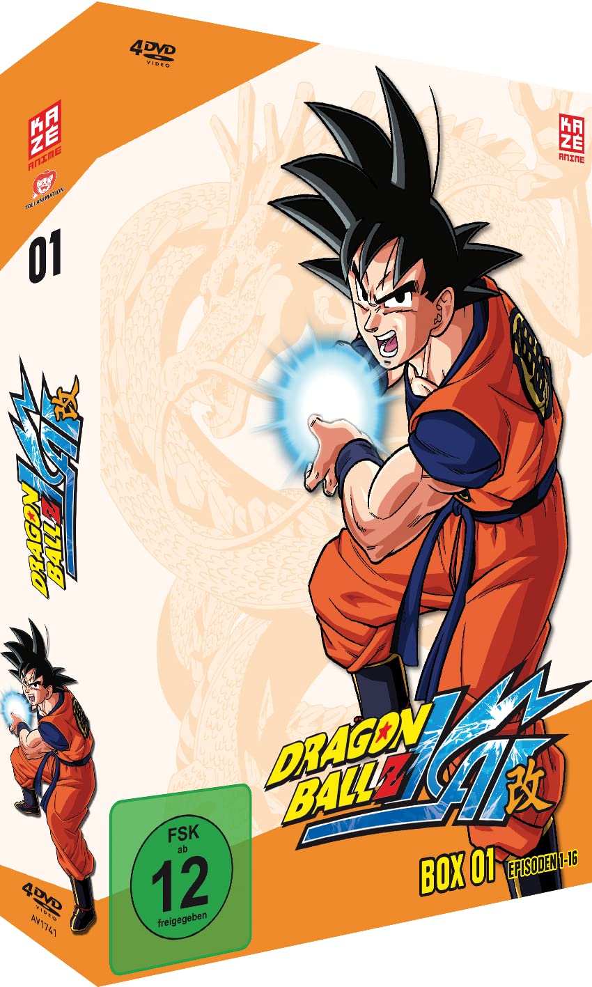 AV Visionen Dragonball Z Kai – DVD Box 1 (3 DVDs) – Product Description