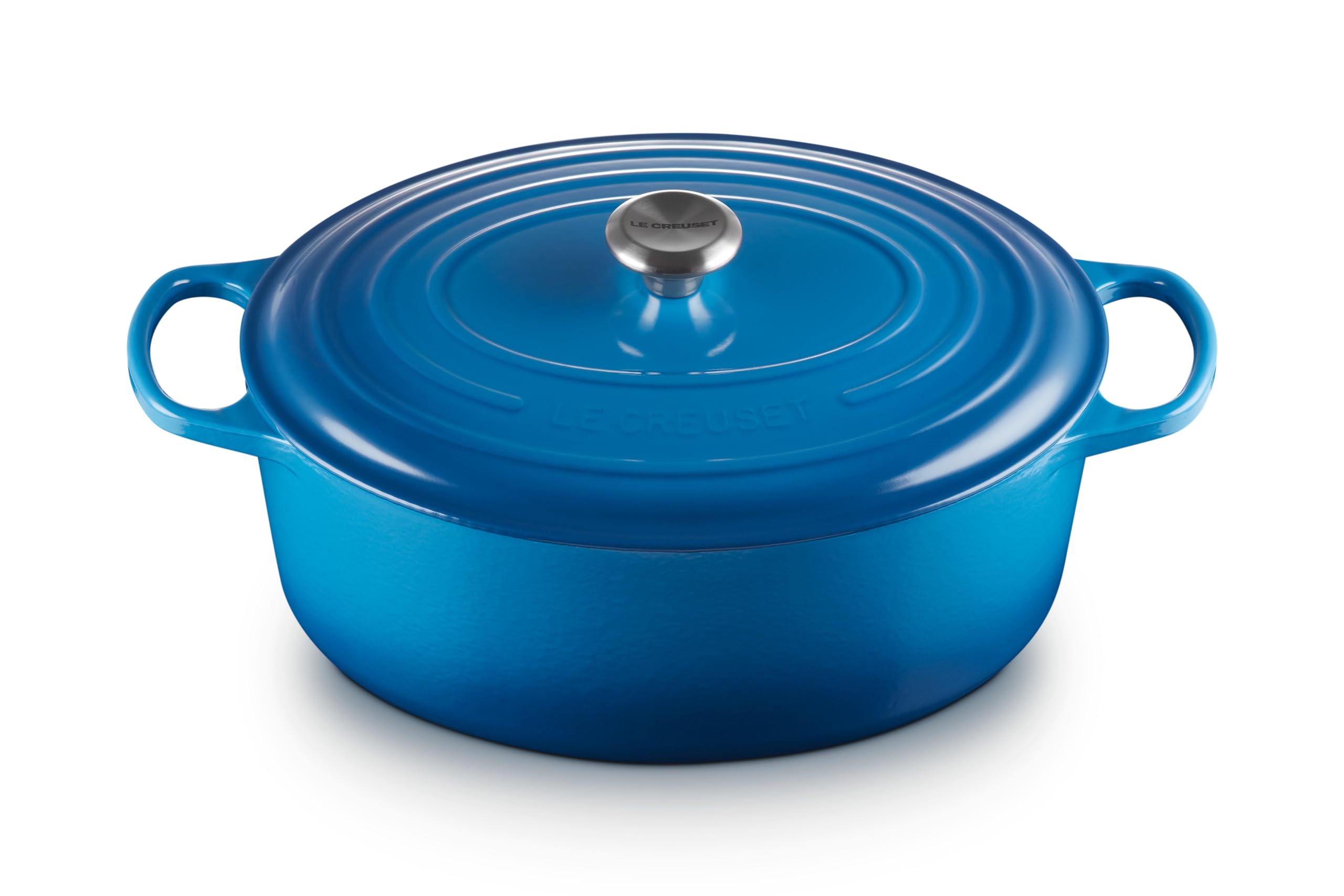 Le CreusetEnameled Cast Iron Signature Oval Dutch Oven, 9.5 qt., Marseille