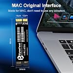 MAC SSD 256GB Compatible with Apple MacBook Air A1465 A1466(Mid 2013-2017), MacBook Pro Retina A1398 A1502 (2013-2015), M.2 NVMe Solid State Drive
