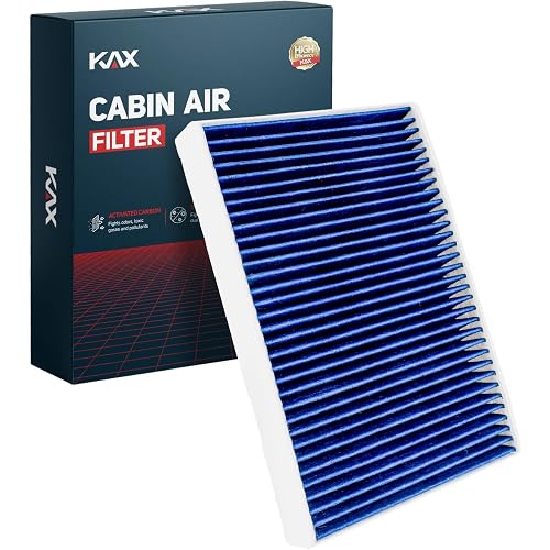 KAX Premium Cabin Air Filter with Dual Active Carbon, CF10435 Replacement for Volvo S60, XC70, XC60, V70, V60 Cross Country, V60, S60 Cross Country, Evoque