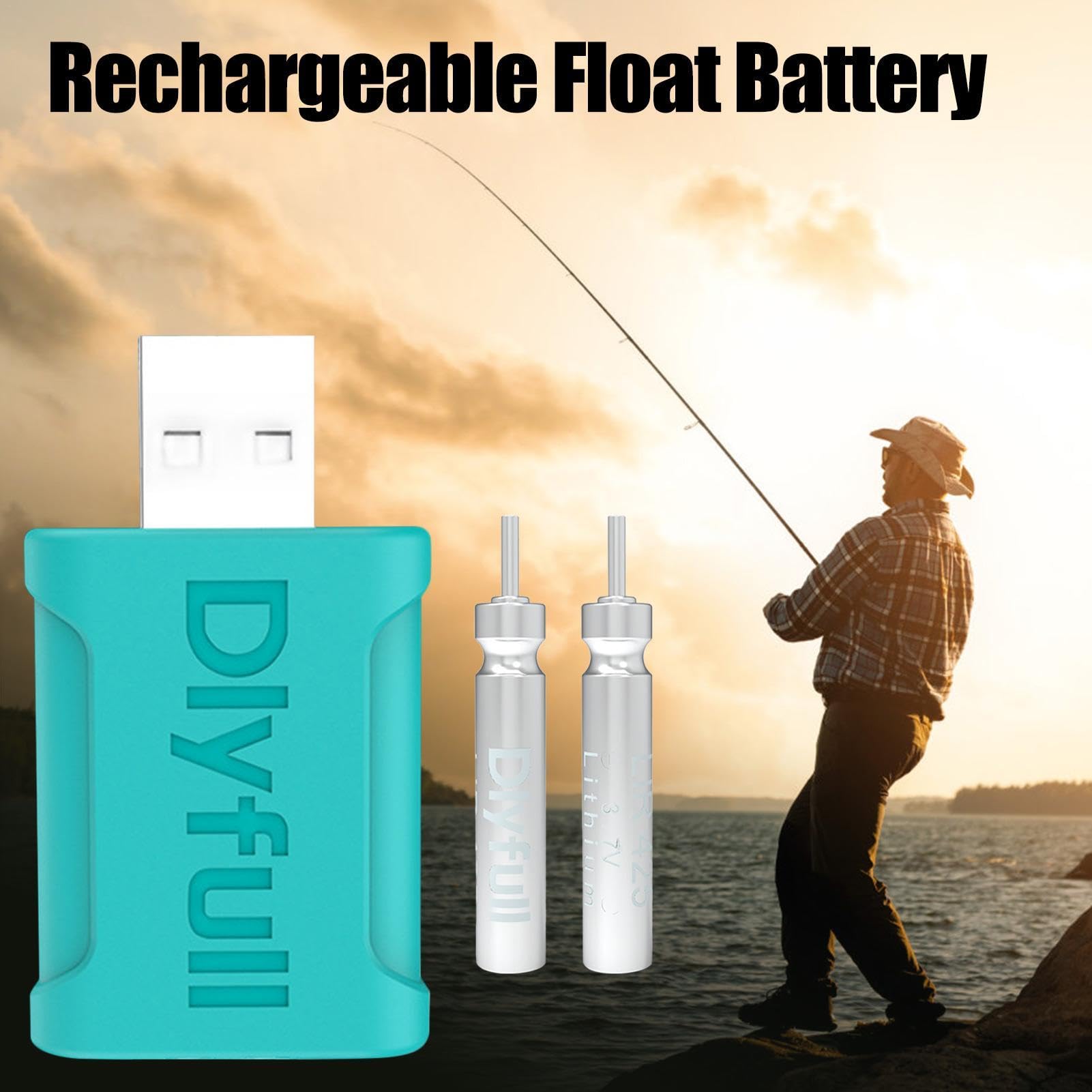 Matériel de pêche,Lot de 10 flotteurs de pêche électriques,batterie Matériel de pêche,Lot de 10 flotteurs de pêche électriques,batterie