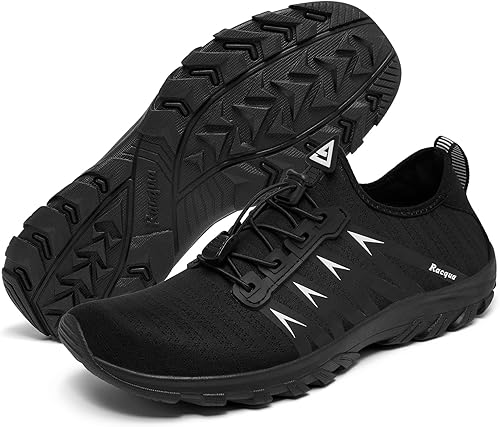 Miniatura 2 de Racuqa - Zapatos acuáticos de secado rápido para hombre y mujer zapatos acuáticos para playa deportes natación descalzos para navegar pesca buceo