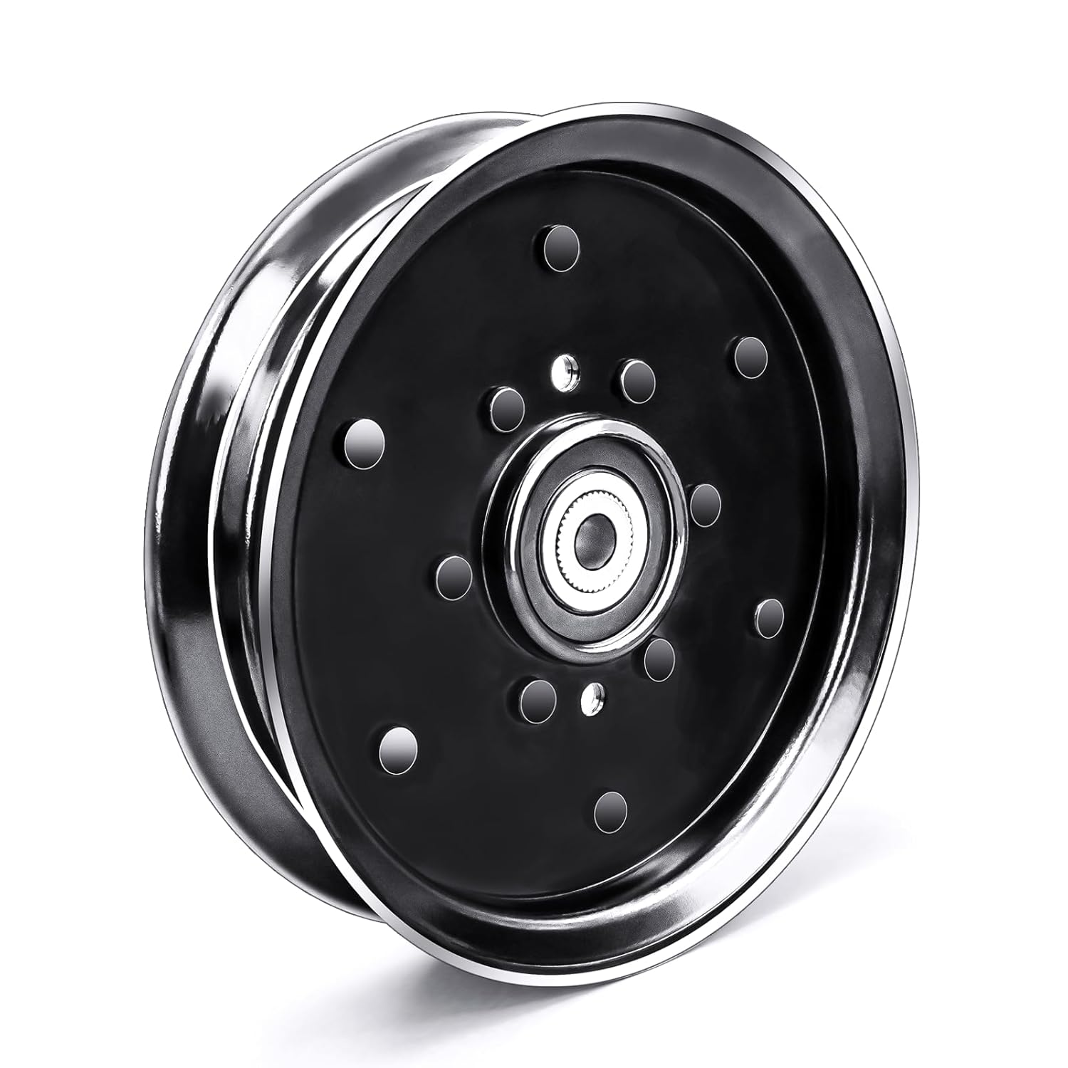 Idler Pulley Replacement for Ariens Gravely 07351200 Zenith Apex SD RD CE 48" 52" 60"-, Flat - 5.00" X 0.75" Anti-Rust Coating
