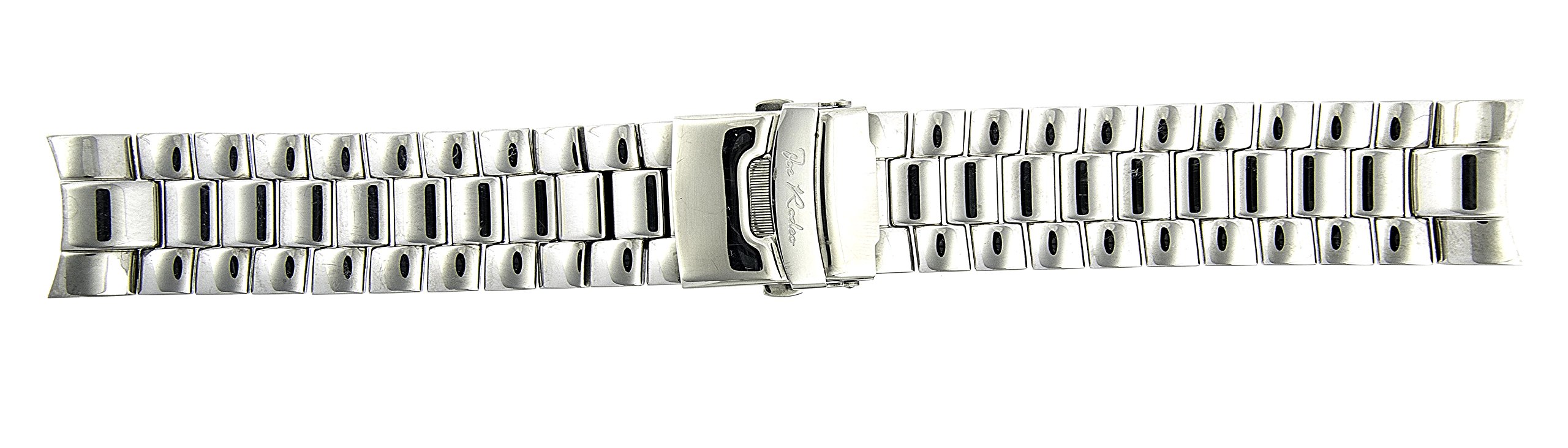 Joe Rodeo Watch Band For Junior white Metal Band 24MM