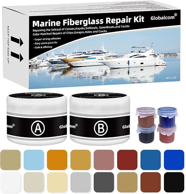Globalcom Fiberglass Boat Repair Kit