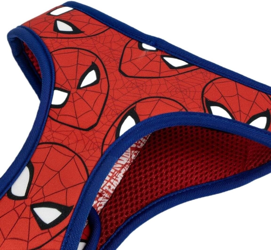CERDÁ LIFE'S LITTLE MOMENTS | Spiderman Dog Harness Exclusive Design, Comfortable and Adjustable – Dog Harness Spiderman Walks and Training, Resistant and Breathable Material (Spiderman, XXS-XS)