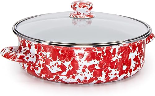 Miniatura 6 de Golden Rabbit Esmalte - Patrón negro sólido - Sartén para saltear de 3 cuartos