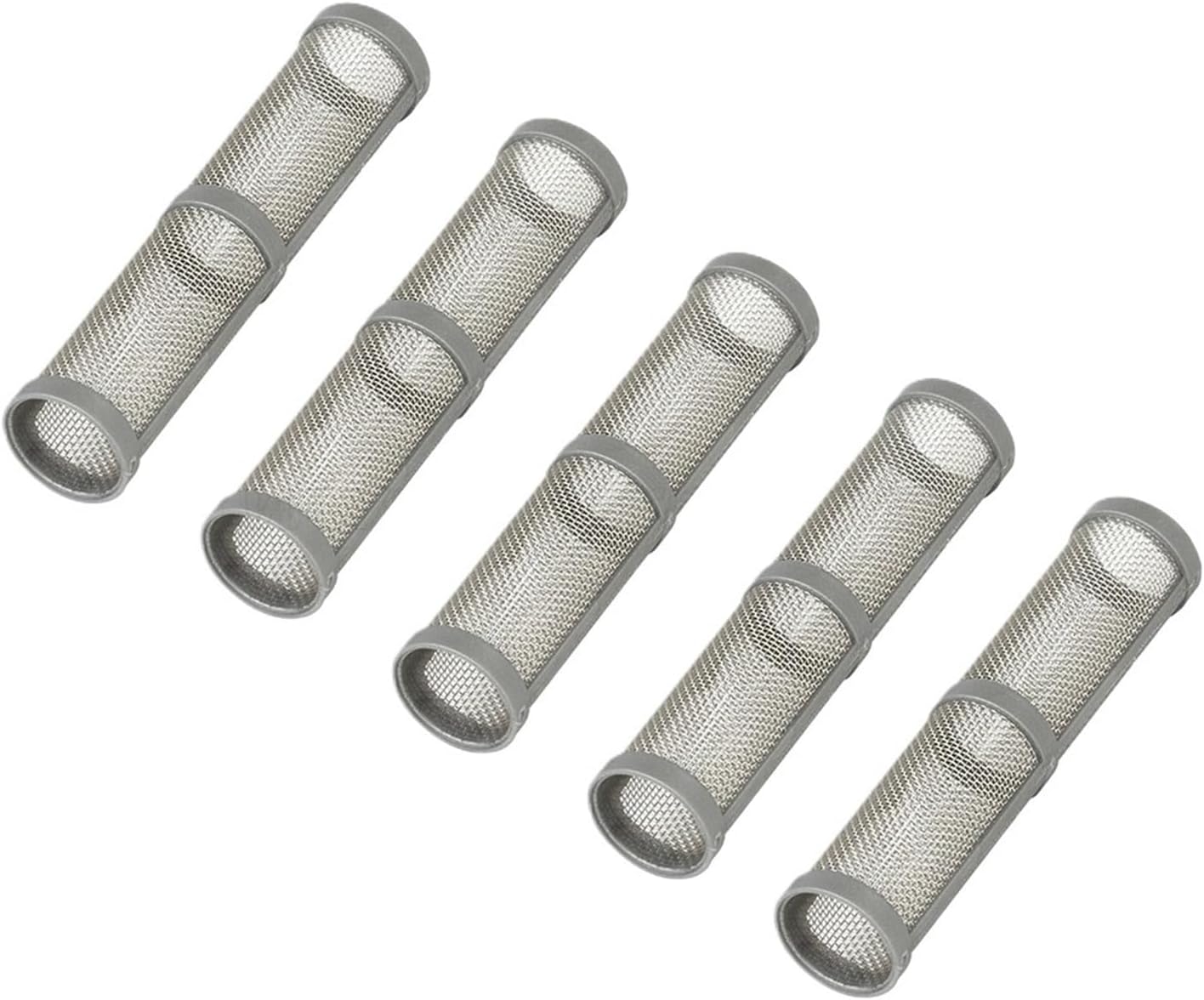 5PCS Pump Manifold Filter Airless Sprayer Manifold Filter 246384 Black 60 Mesh(30Mesh)