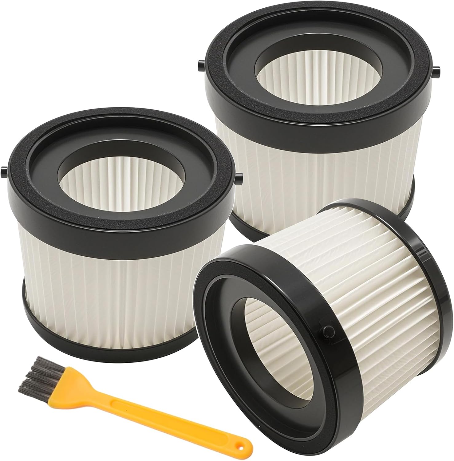 EATAKWARD 3 Pcs HEPA Vacuum Filters Relacement for 20V Cordless Handheld Vacuum, Washable Replacement for DCV501HB DCV5011H - Compatible with Makita, CAMXTOOL，KXX, TengXcel image 2