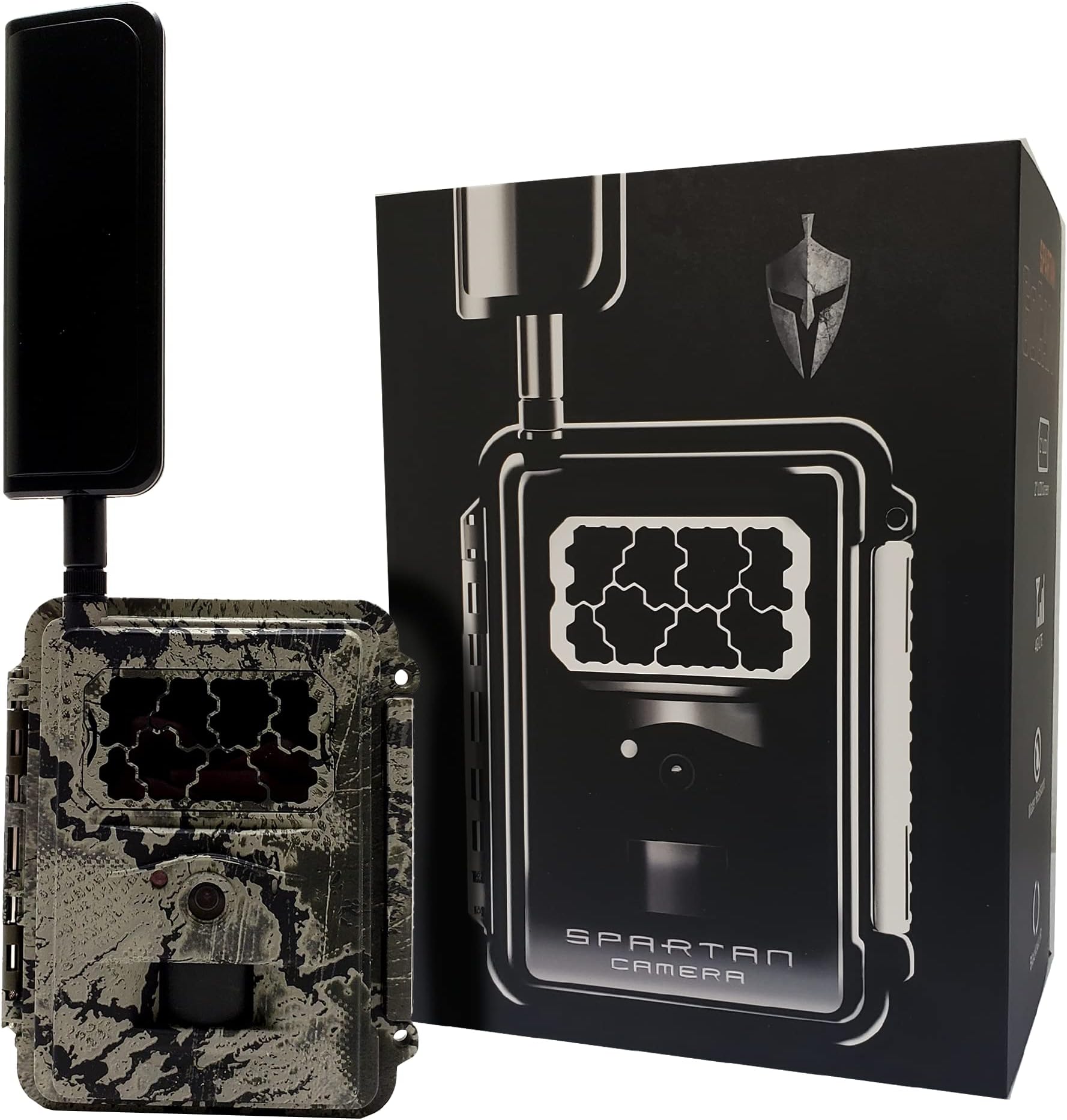 Spartan Camera Gocam 4G LTE Trail Camera, Verizon Certified, Remotely Update Camera Settings, Fully Configurable via App, HD Video, HD Photo, Blackout Flash, Hunting, Security, Surveillance