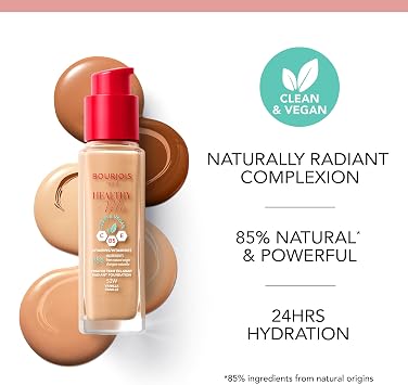 Bourjois - Healthy Mix Clean Foundation, Foundation, Clay 056, Light Bronze 30ml